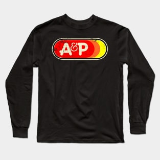 A & P 70s Oval Long Sleeve T-Shirt